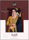Four Dots Manjari 4 Silk With Cording Embroidery Work And Sequance Work   Festive Wear Latest Fancy Dress Material